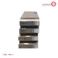 پارچه حدیده برقی رکس سایز 5 - 6 اینچ BSPT