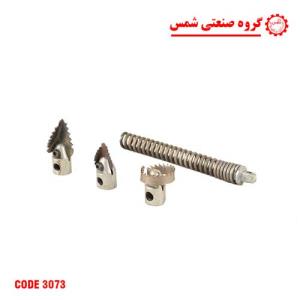 ست سر فنر لوله بازکنی سایز 22 میلیمتر ست سر فنر دستگاه لوله بازکنی سایز 22 میلیمتر