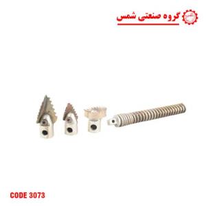 ست سر فنر لوله بازکنی سایز 22 میلیمتر ست سر فنر دستگاه لوله بازکنی سایز 22 میلیمتر