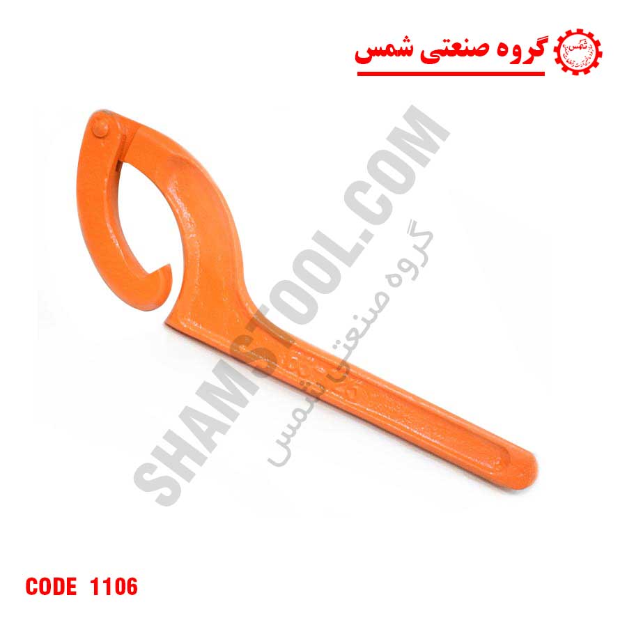 آچار اتصالات پلی اتیلن متحرک سایز 63 - 125