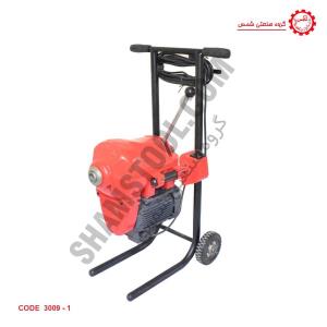 دستگاه لوله بازکن ارابه اي 1500 قطر 28 دستگاه فنر لوله بازکنی ارابه ای 1500 وات