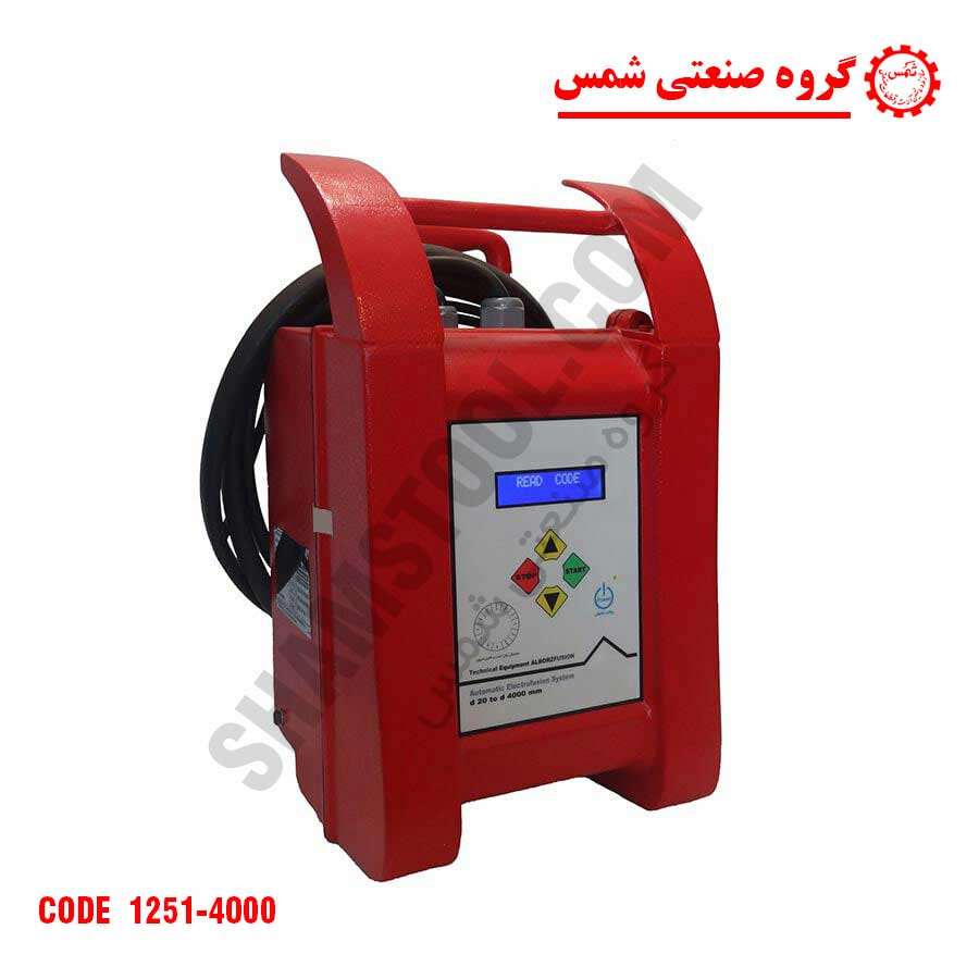 دستگاه جوش الکتروفیوژن 25 - 4000 میلیمتر